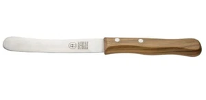 ROBERT KLAAS TABLE KNIFE "BUCKELSKLINGE" STAINLESS BLADE / CILENTO OLIVE WOOD - Picture 1 of 1