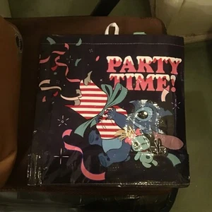 BOLSA REGALO NAVIDAD LONA GRANDE TIEMPO FIESTA LILO N STITCH DISNEY - Imagen 1 de 1