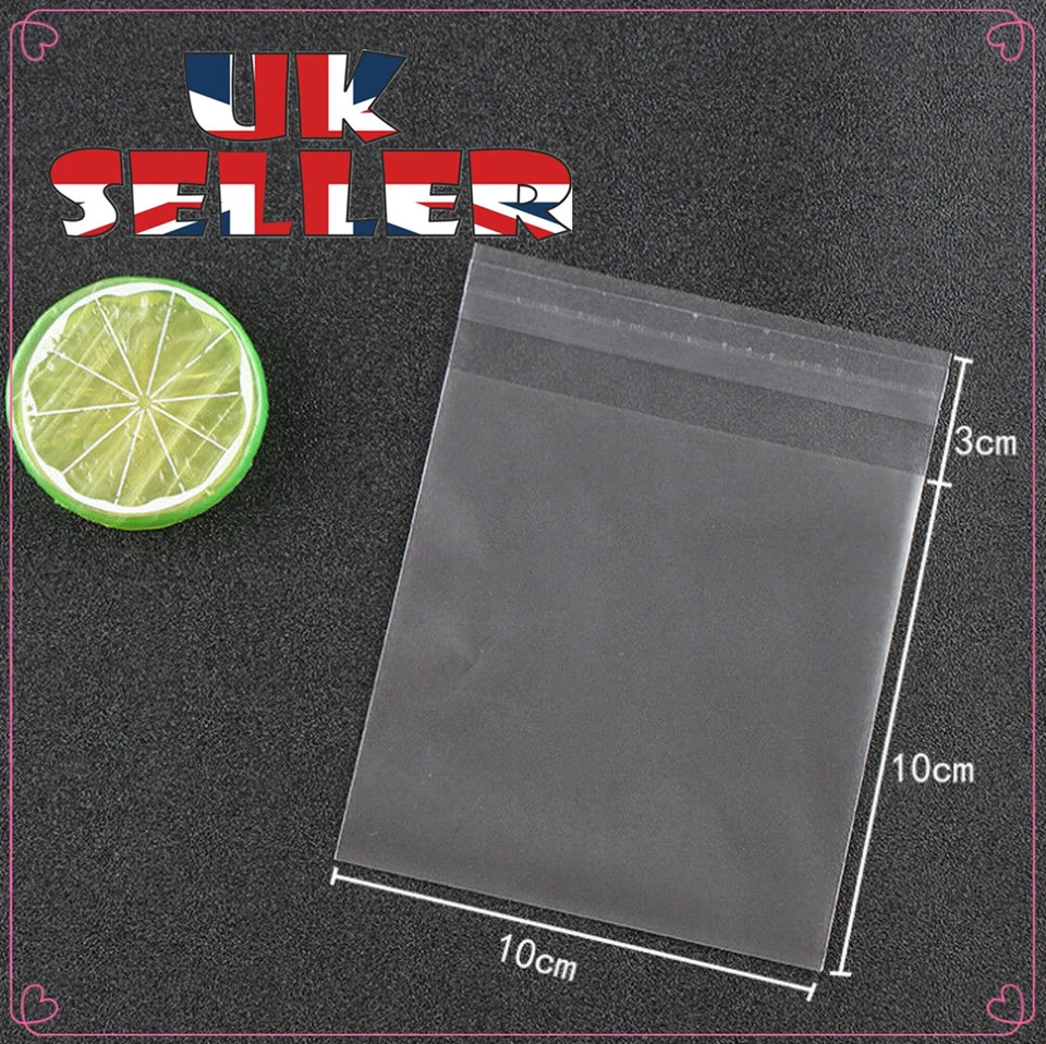 100pcs 10x10CM 14x14CM Clear Packaging Bag Cookies Biscuits Snack Candy Gift