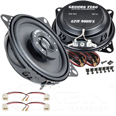 GROUND ZERO LAUTSPRECHER für BMW 3ER Limo E90 2005-2013 Heckablage Hinten #AJZY - Bild 1 von 4