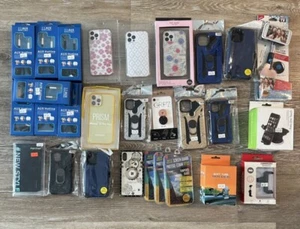 Lot de 33 étuis et accessoires mixtes pour téléphone portable pour iPhone - Photo 1 sur 7