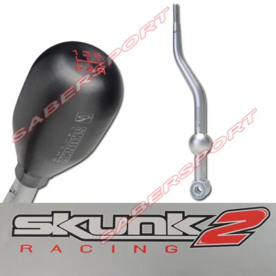 Skunk2 Dual Bend Short Shifter + Knob for 88-00 Civic CRX Del Sol /90-01 Integra - Image 1 of 4