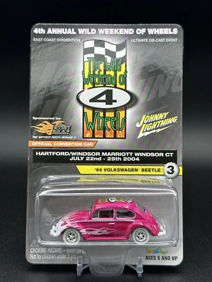 Johnny WHITE Lightning Wild Weekend Of Wheels ‘66 Volkswagen Beetle 1 of 40 Bug - Image 1 of 2