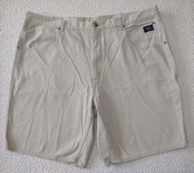 Harley Davidson beige cream 100% Cotton casual Carpenter shorts mens size 44 - Image 1 of 4