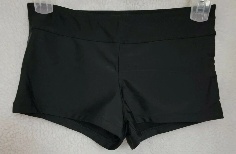 Pantalones cortos de motociclista Mossimo para mujer talla M medianos negros Foto 1 de 4