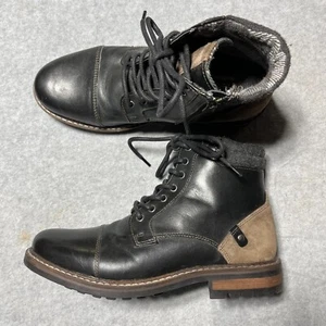 Outpost by Buckle Bailey Womens 9 M Boots Zipper Black Leather CV 1784-001 - Picture 1 of 12