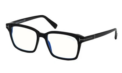 Nuevas gafas TOM FORD TF 5661-B 001 54-18 145 monturas negras y plateadas rutenio Foto 1 de 4