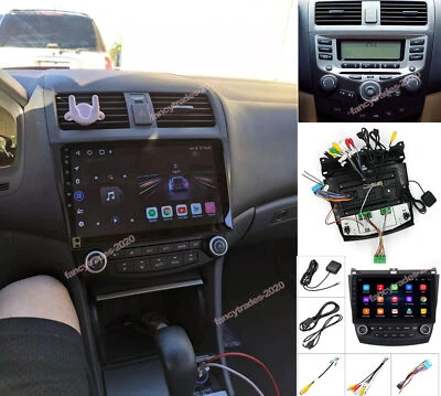 Android 13 Wifi Apple Carplay Car Stereo GPS Radio For Honda Accord 7 2003-2007 - Image 1 of 4