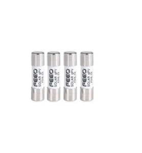 set 4 fusibili FEEO 10x38 1000V 15ah per Impianti Fotovoltaico - Foto 1 di 1