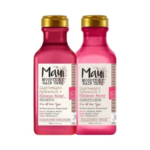 Maui Moisture Hydrating Hibiscus Water Conditioner and Shampoo Set - No Sulfates - Picture 1 of 2