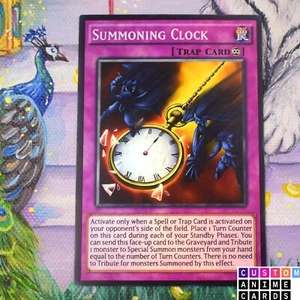 Reloj de Invocación ANIME EFECTO HOLO tarjeta - Imagen 1 de 1