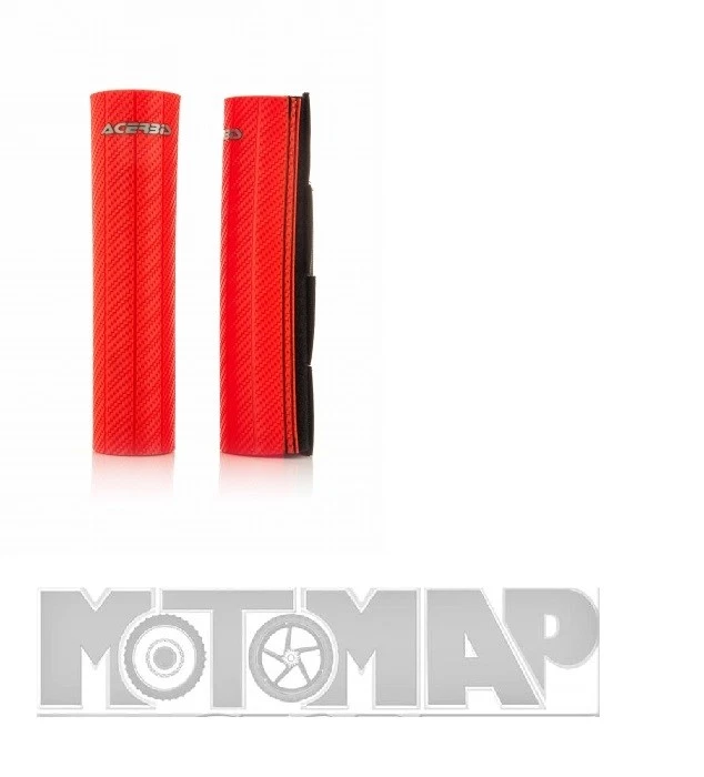PROTEZIONI STELI FORCELLA COPRI FODERO ACERBIS 43/48 ROSSO - Immagine 1 di 1