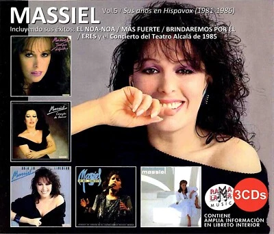 Massiel: Vol.5 Sus Años En Hispavox 1981-86 (Brindaremos Por El) 3CD-New $66.99 - Image 1 of 4
