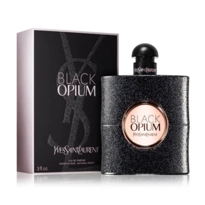 Yves Saint Laurent Black Opium Eau De Parfum For Women 90 ml New Sealed Box - Picture 1 of 6