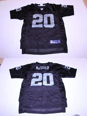 Camiseta deportiva juvenil Oakland Raiders Darren McFadden L (14/16) (negra) Reebok Foto 1 de 4