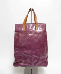 Authentic Louis Vuitton Reade MM Vernis Leather Tote Bag Handbag #40376 - Picture 1 of 23