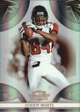 2008 Donruss Threads Century Proof Bronze Falcons Card #92 Roddy White/250