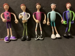 2001 Kid Galaxy Bendos Bendable Lot of 5 Action Figures Pre-owned - Lot #821 - Picture 1 of 1