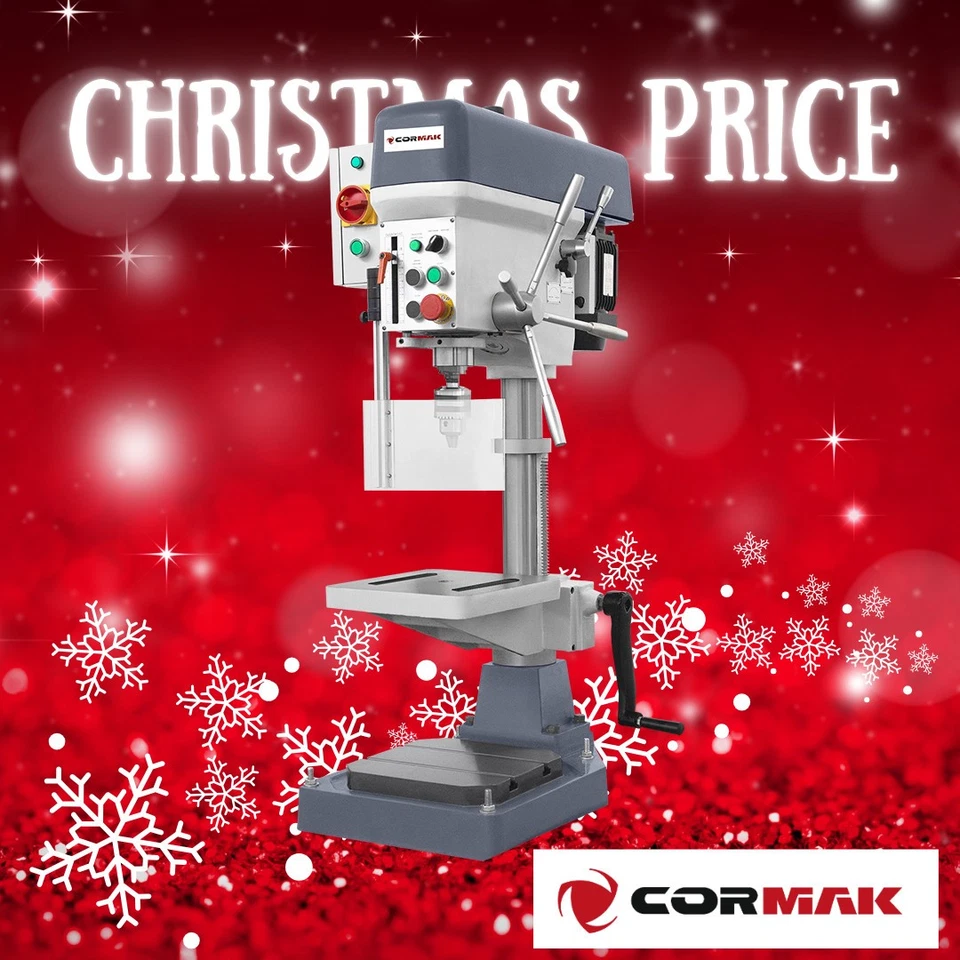 CORMAK WS16 Perceuse à colonne 400V  1,1 kW Fonction de taraudage - Photo 1/4