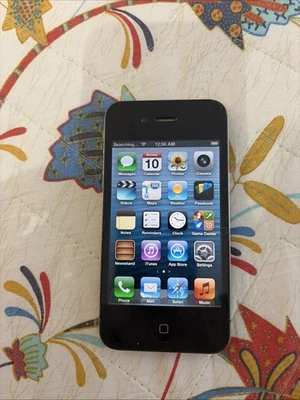 Apple iPhone 4 16gb iOS 6 !!! A1332 Nero Black 4078 - Immagine 1 di 4
