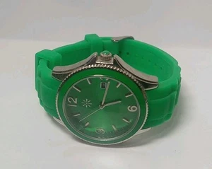 Fashion Watch Lime Green Dial And Band - Picture 1 of 5
