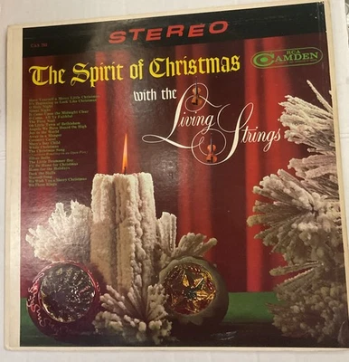 THE SPIRIT OF CHRISTMAS with the Living Strings RCA Camden 1963 ! Foto 1 de 2