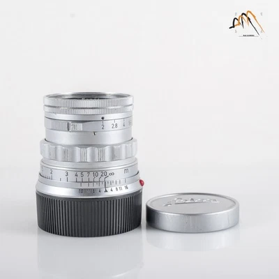 Leica Summicron M 50mm/F2.0 Rigid V2 Ver.II Lens Yr.1958 #88259 - Image 1 of 4