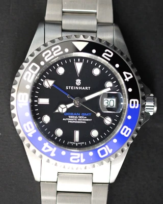 Steinhart Ocean One GMT Classic Ceramic SW330-2 Automatic Mens Watch 103-1338 - Image 1 of 4