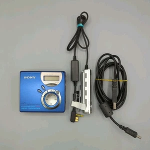 Sony MD Minidisc Player Recorder MZ-NF610 W/ Radio Remote *TESTED & WORKING* - Picture 1 of 12