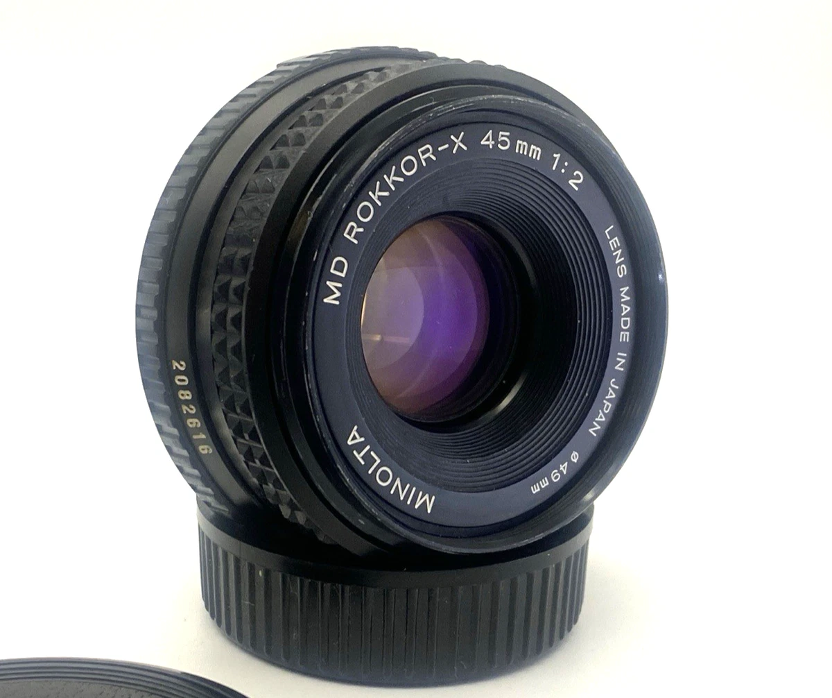 Minolta f/2 Camera Lenses 45mm Focal for sale - eBay
