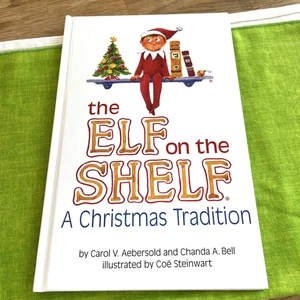 The Elf on the Shelf Boy Elf by Chanda Bell and Carol Aebersold Hardcover Book - Imagen 1 de 4