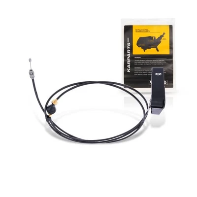 For GMC Envoy 2002-2009 Hood Release Cable | Black | Plastic/Metal | With Handle Foto 1 de 3