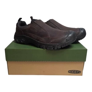 Zapatos Oxford sin cordones Keen para hombre talla 13 M Targhee III (3) Dark Earth 1022658 NUEVO - Imagen 1 de 24