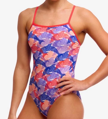 Funkita Women's Dusky Dive Ladies Single Strap One Piece Swim Bathing Suit Sz S - Image 1 of 4