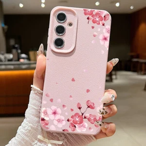 Etui na telefon do Samsung Galaxy A56 A16 A26 A36 A55 A17 A25 Silikonowe kwiaty etui - Zdjęcie 1 z 16
