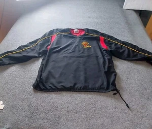 Vintage SPEEDLINE Athletic Wear Embroidered Logo Full Zip Jacket Black Size XXL - Bild 1 von 7