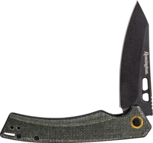 Remington EDC Linerlock Green G10 Folding Stainless Folding Pocket Knife 15733 - Picture 1 of 1