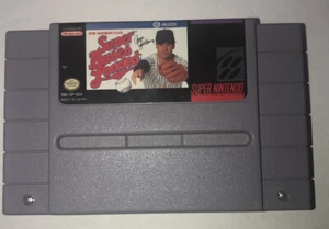 Super Bases Loaded SNES Super Nintendo 1991 Original MLB VTG Video Game No Book - Picture 1 of 2
