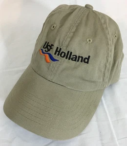 Gorra de béisbol USF Holland bronceada K-Products totalmente ajustable 100% algodón - Imagen 1 de 1