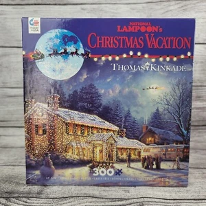 Rompecabezas Thomas Kinkade National Lampoons vacaciones de Navidad 300 piezas NUEVO - Imagen 1 de 5