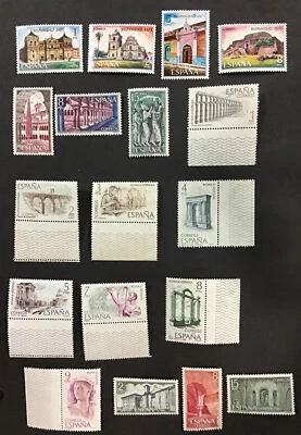 Spain 1973-78 VF-XF MNH 13 Complete Sets (W30) - Image 1 of 4