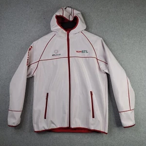 Team ATL Jacket Super Bowl 53 Atlanta Volunteer Jacket Mens Medium Hooded Zip Up - Picture 1 of 18