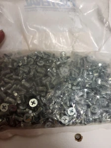 #8-32 X 3/8" FLAT HEAD PHILLIPS THREAD CUTTING SCREWS  STEEL - Picture 1 of 2