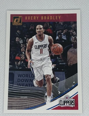 Avery Bradley 2018-19 Panini Donruss Base #24 Los Angeles Clippers - Image 1 of 2