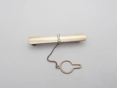 Fermacravatta in Argento 925 con Lettera - i - Iniziale Nome - Alfabeto - Immagine 1 di 4