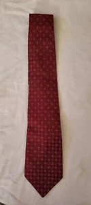 Calvin Klein Men's Tie, patterned red. classic stylish look - Picture 1 of 2