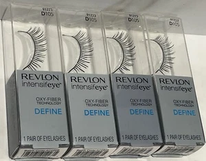 4 Revlon Define featherLITE Technology False Eyelashes D105 - Picture 1 of 2