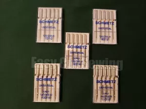 Schmetz Aghi da cucito stile Kenmore 15x1,6021,6552,6702,9569 10,12,14,16,18 - Foto 1 di 1