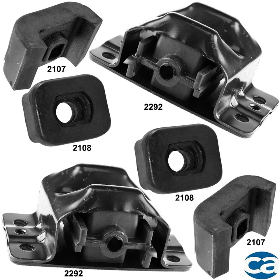 Engine Motor Mounts & Trans. Mounts 6Pcs Set for Chevrolet Blazer, C50, C60, K10 - Image 1 of 4