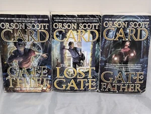 Orson Scott Card Complete Mither Mages Trilogy Softcover 1st Editions Lost Gate - Picture 1 of 8